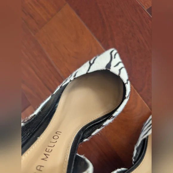 Tamara Mellon Zebra Patterned Heels - Picture 4 of 12